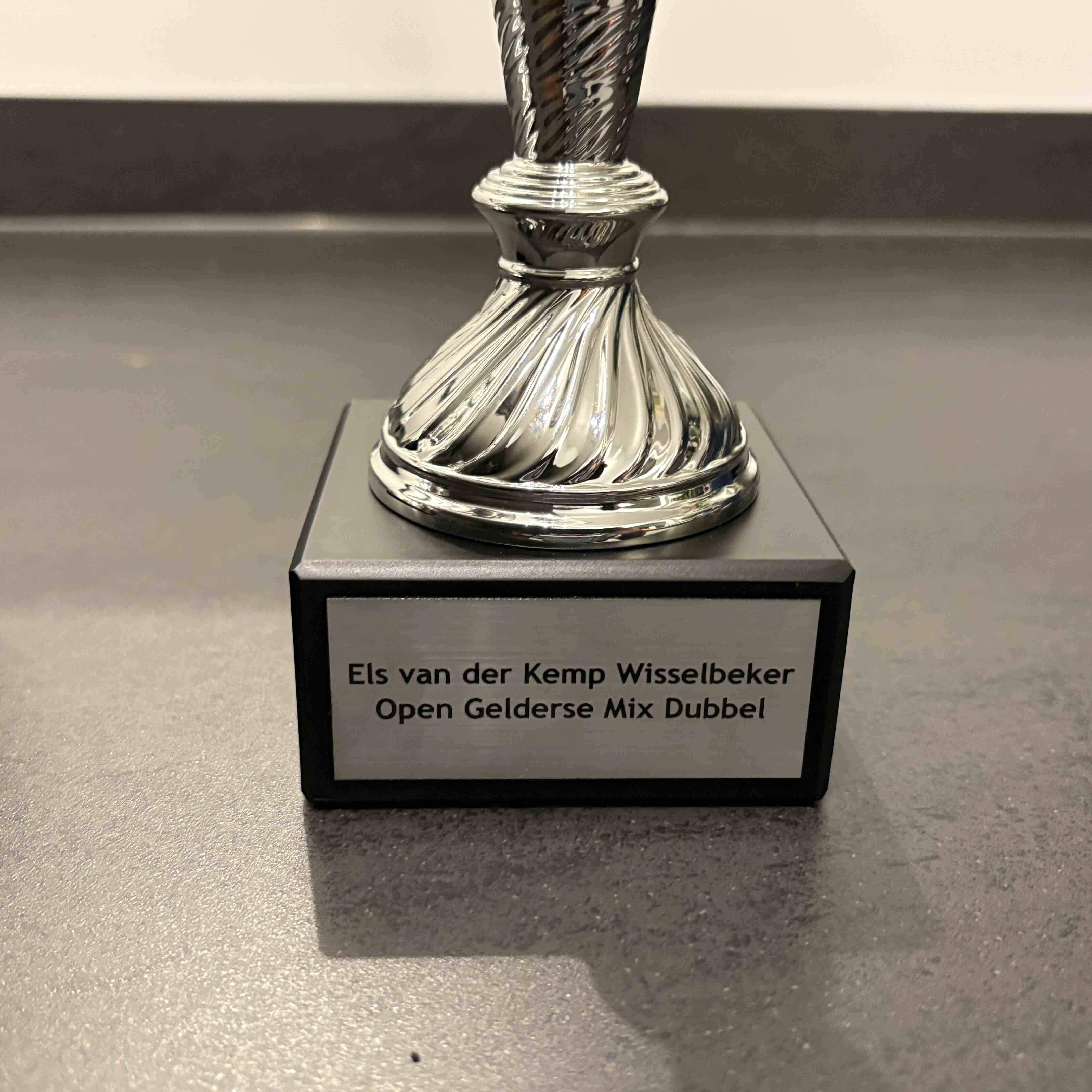 Wisselbeker Mix-dubbel